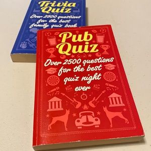 NWT Trivia and Pub Quiz Books- lot of 2